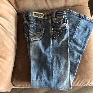 Rock and roll cowgirl jeans